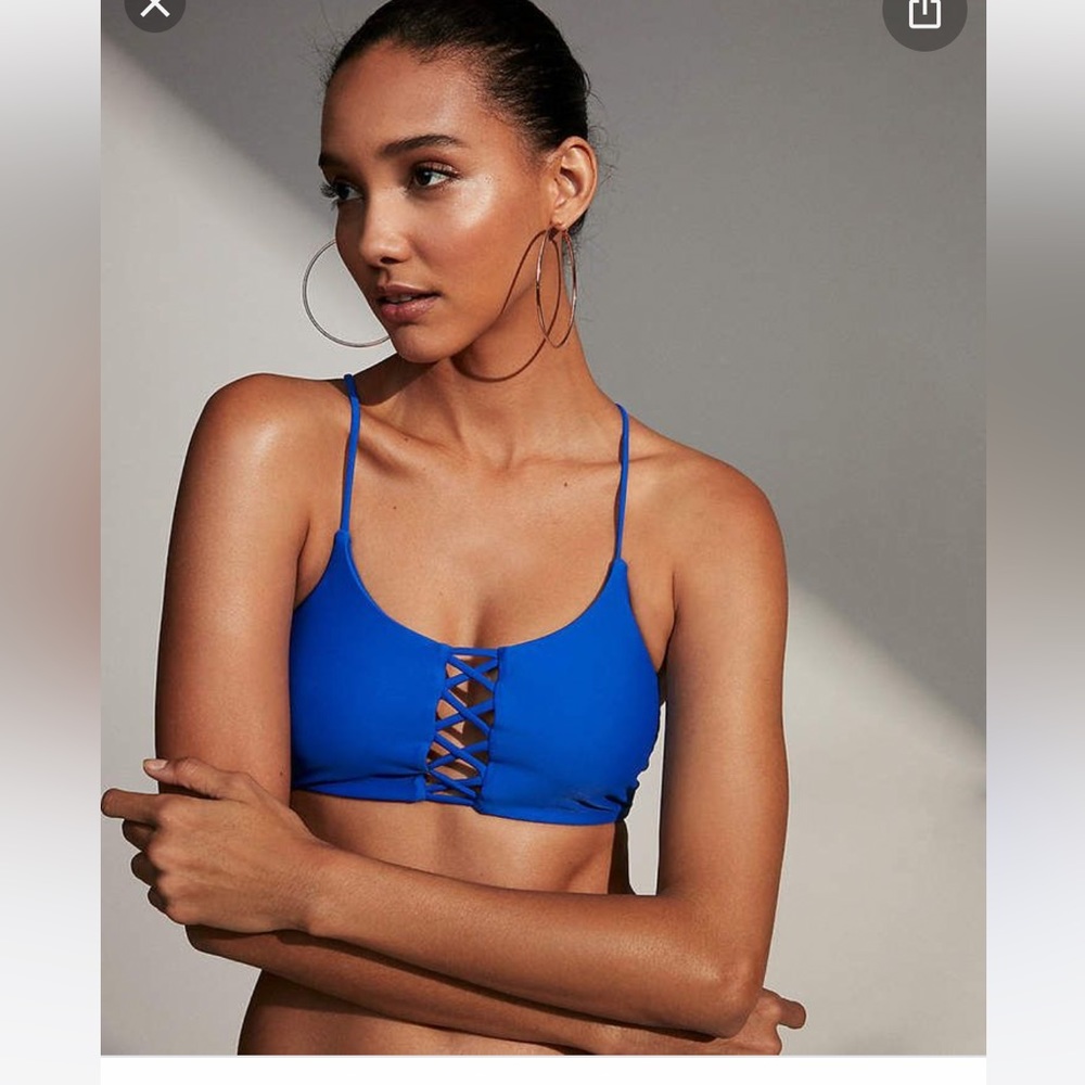 Size S. Express Swim Bikini Top